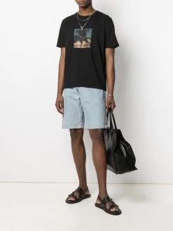 Saint Laurent VHS print short-sleeve T-shirt