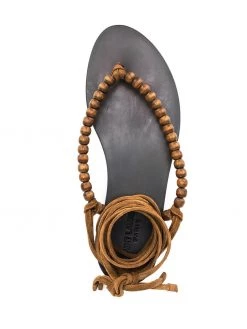 Saint Laurent beaded flat sandals