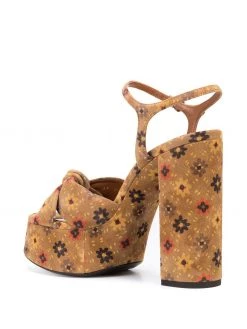 Saint Laurent Bianca 85mm platform sandals