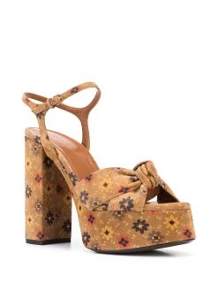 Saint Laurent Bianca 85mm platform sandals