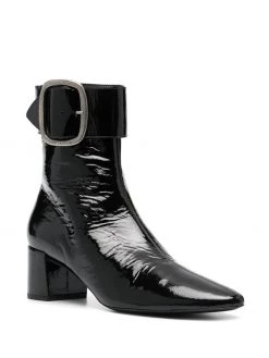 Saint Laurent Joplin 50mm buckle detail boots