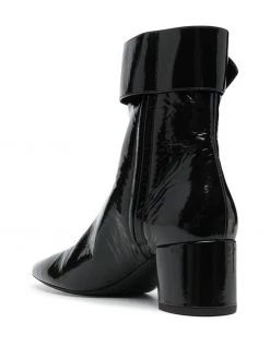 Saint Laurent Joplin 50mm buckle detail boots