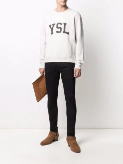 Saint Laurent logo-print sweatshirt