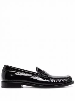 Saint Laurent 15 leather loafers