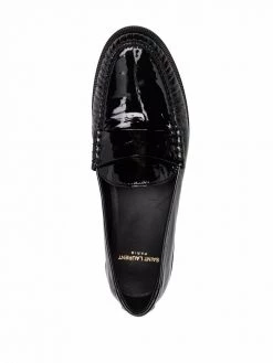 Saint Laurent 15 leather loafers