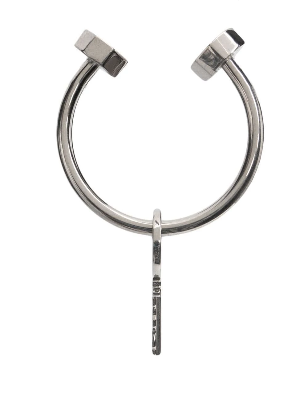 Saint Laurent logo-engraved keychain