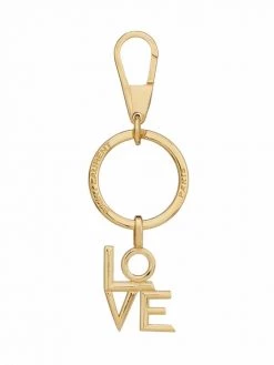 Saint Laurent Love metal keyring