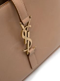 Saint Laurent logo-plaque shoulder bag