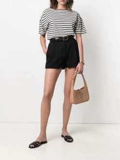 Saint Laurent logo-plaque shoulder bag