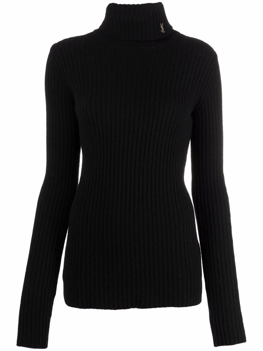 Saint Laurent ribbed-knit roll-neck jumper