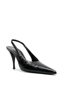 Saint Laurent Viper 100mm slingback pumps