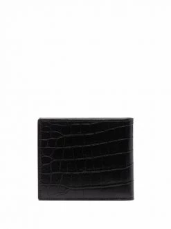 Saint Laurent croco-effect wallet