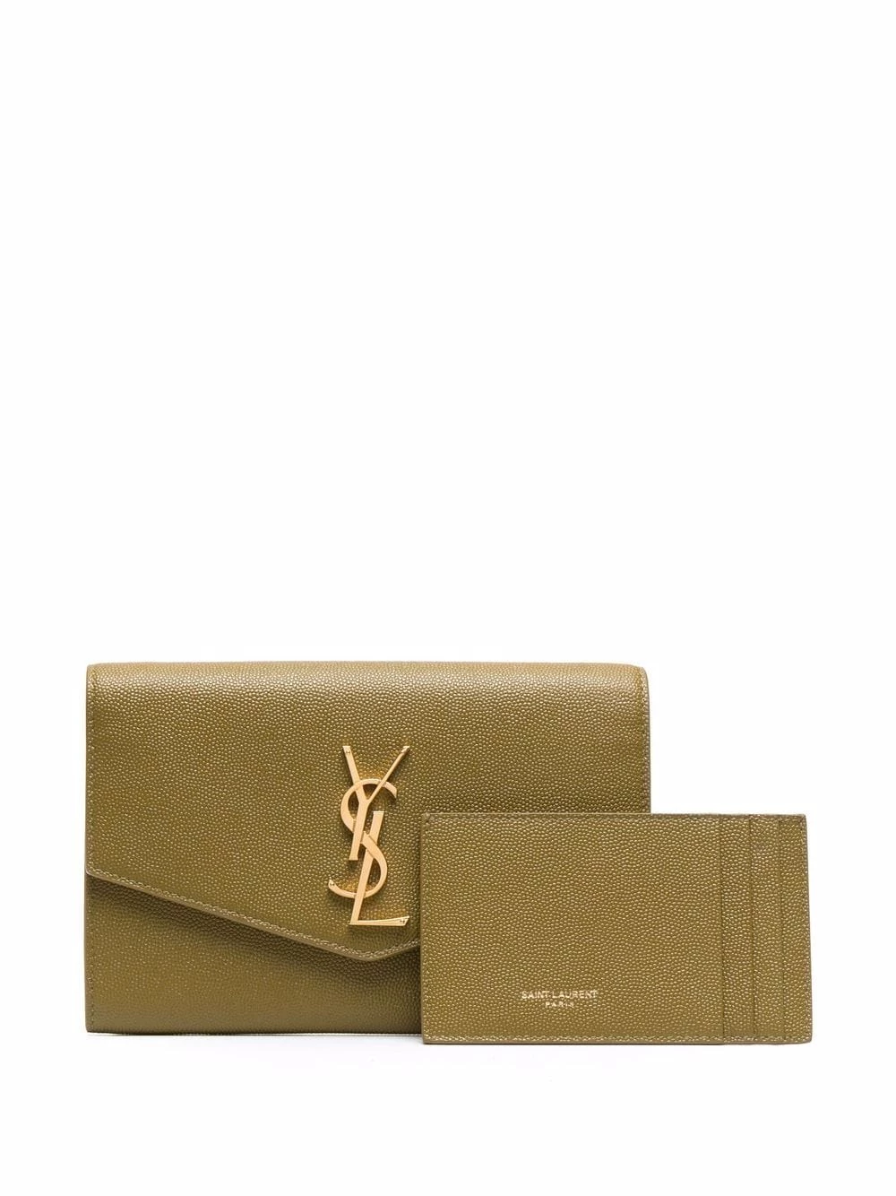 Saint Laurent logo-plaque mini bag