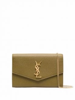 Saint Laurent logo-plaque mini bag