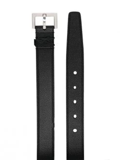 Saint Laurent logo-plaque belt