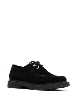 Saint Laurent Teddy suede lace-up shoes