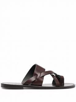 Saint Laurent Culver leather slides