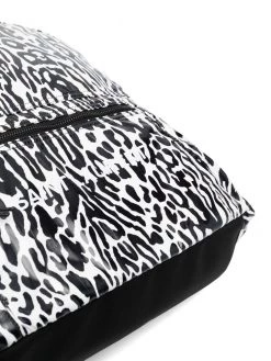 Saint Laurent Nuxx leopard-print backpack