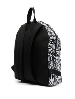 Saint Laurent Nuxx leopard-print backpack