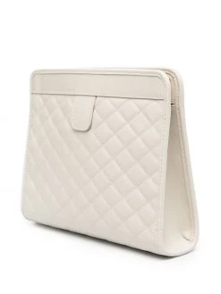 Saint Laurent baby Victoire quilted clutch bag