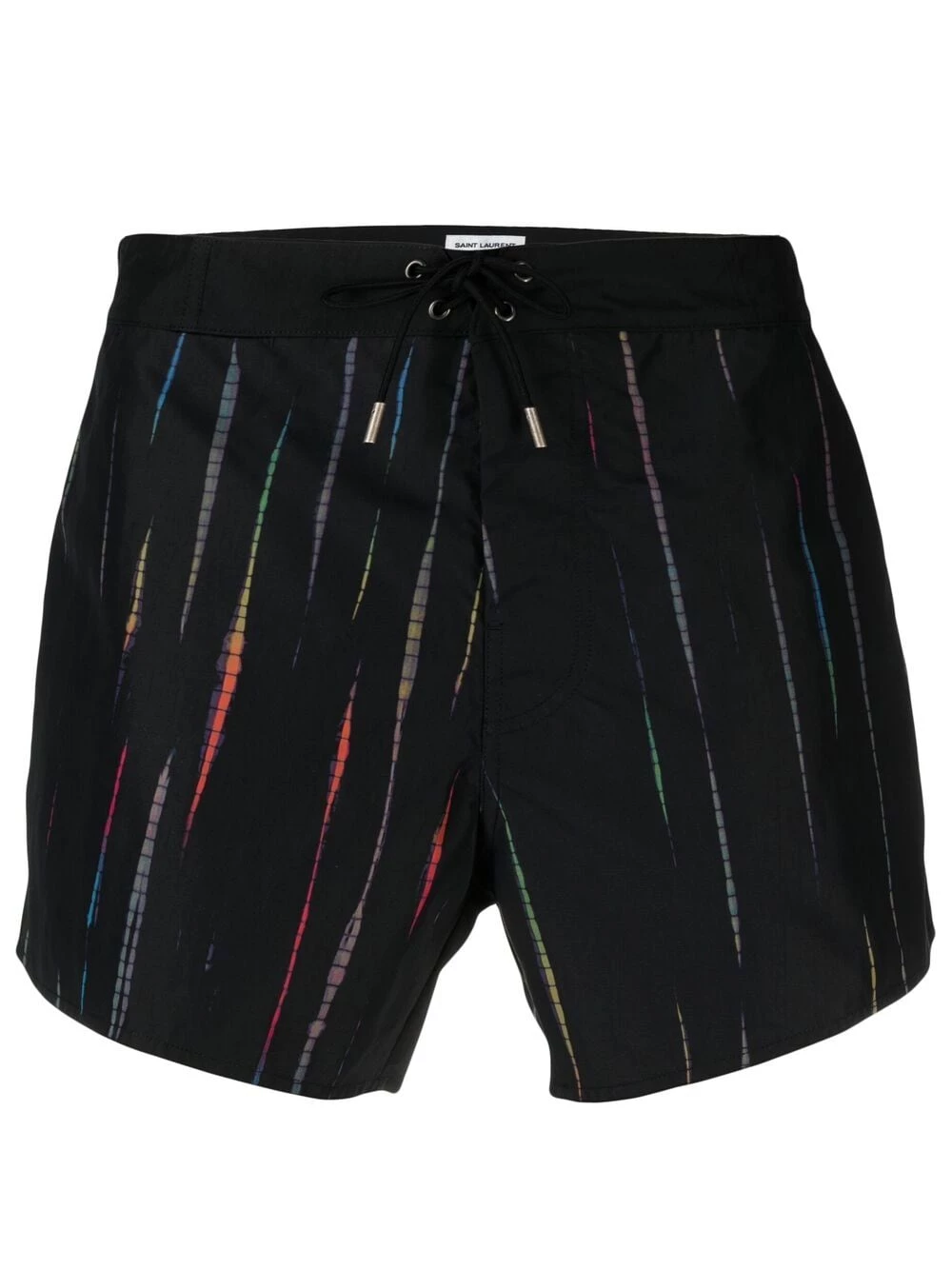 Saint Laurent stripe print swim shorts