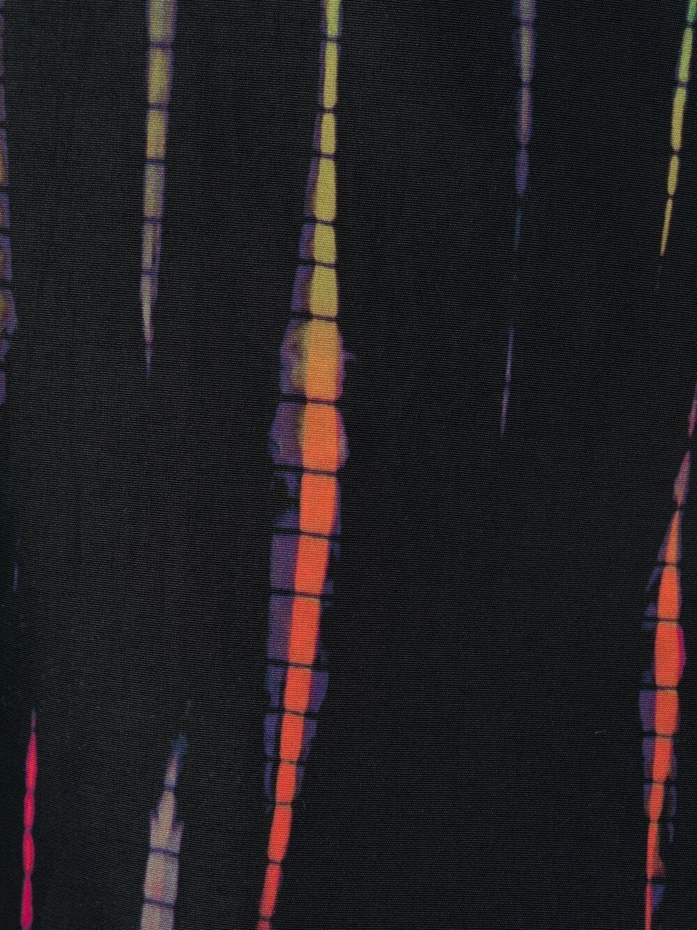 Saint Laurent stripe print swim shorts