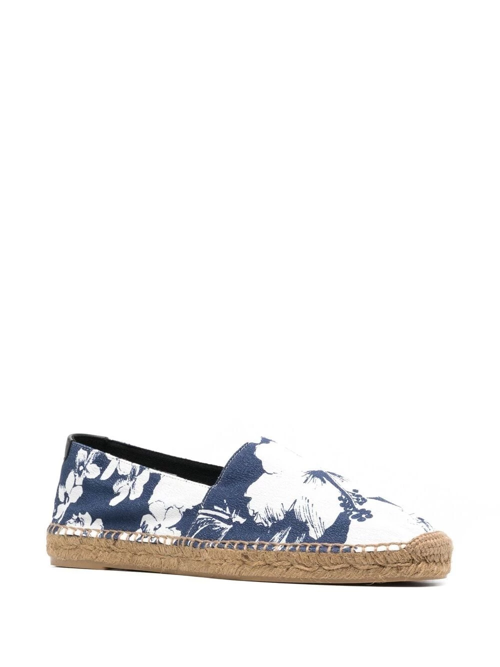 Saint Laurent floral-print espadrilles