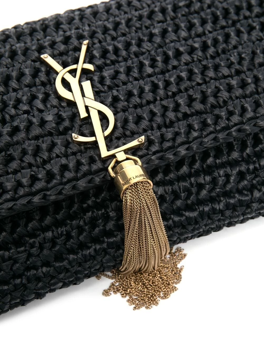 Saint Laurent Kate 99 woven shoulder bag