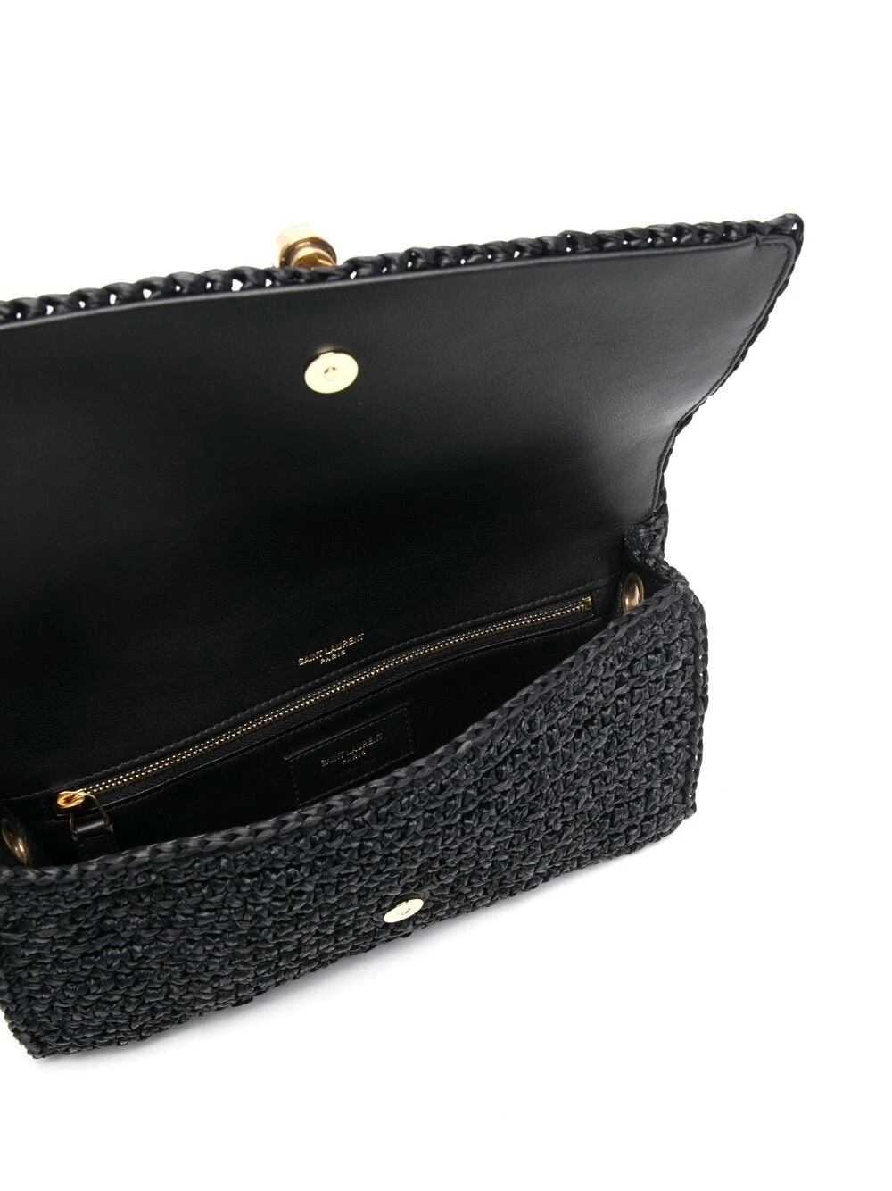 Saint Laurent Kate 99 woven shoulder bag