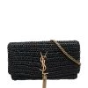 Saint Laurent Kate 99 woven shoulder bag