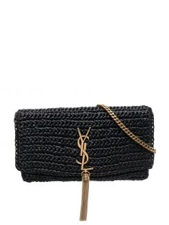 Saint Laurent Kate 99 woven shoulder bag