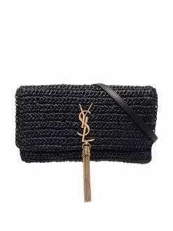 Saint Laurent Kate 99 woven shoulder bag
