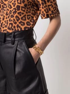 Saint Laurent monogram cuff bracelet