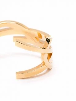 Saint Laurent monogram cuff bracelet