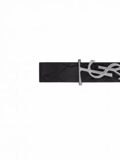 Saint Laurent monogram plaque bracelet