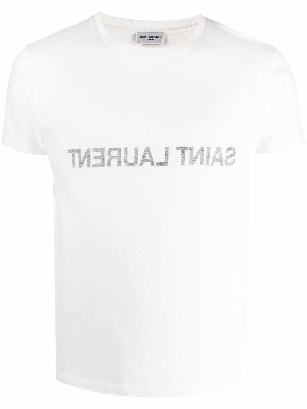 Saint Laurent reverse logo-print T-shirt