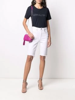 Saint Laurent reverse logo-print T-shirt