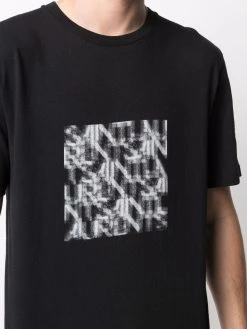 Saint Laurent graphic-print T-shirt