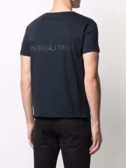 Saint Laurent reversible logo-print T-shirt