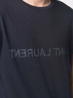Saint Laurent reversible logo-print T-shirt