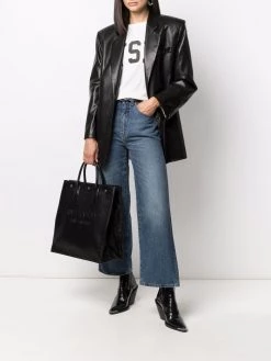 Saint Laurent Noe logo tote bag