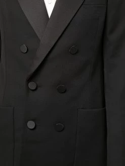 Saint Laurent double-breasted wool blazer