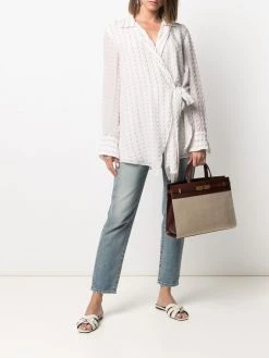 Saint Laurent twist-lock fastening two-way bag