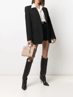 Saint Laurent accordion sides two-way bag