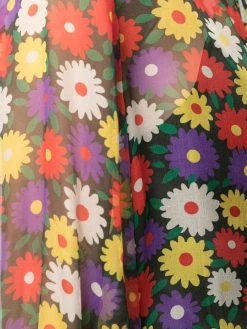 Saint Laurent silk muslin floral-print blouse