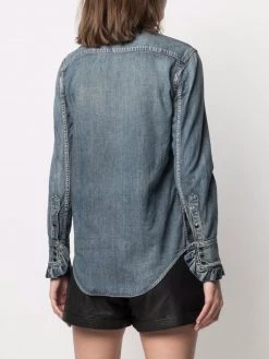 Saint Laurent long-sleeve denim shirt