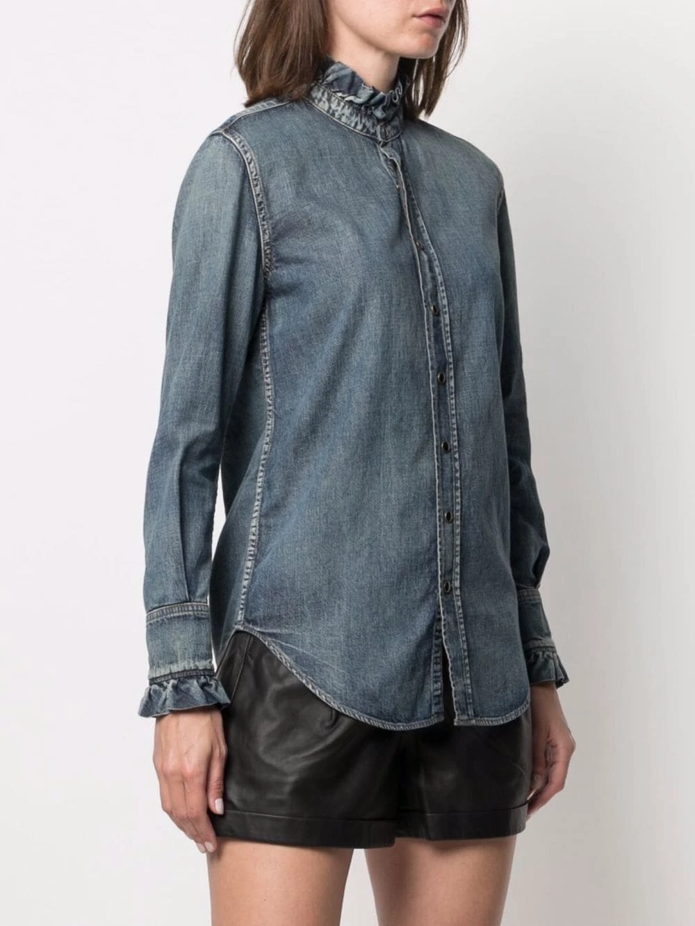 Saint Laurent long-sleeve denim shirt