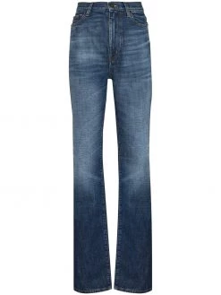 Saint Laurent flared high-waisted jeans