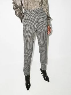 Saint Laurent houndstooth tailored trousers