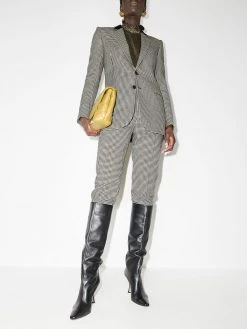 Saint Laurent houndstooth tailored trousers